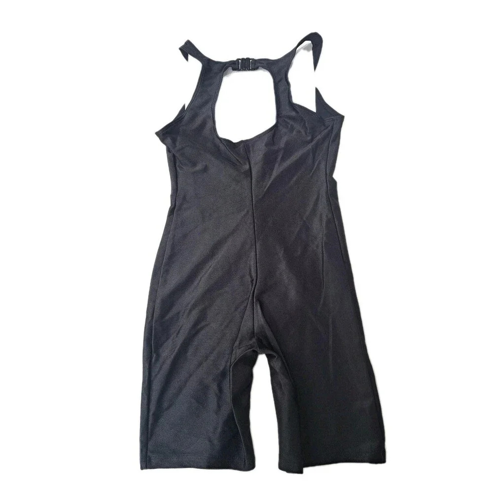 Gilda Marx Y2K Keyhole Racerback Cutout Biketard Singlet Lycra Girls Size 12/14